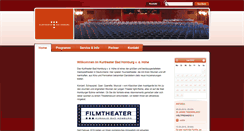Desktop Screenshot of kurtheater-bad-homburg.de